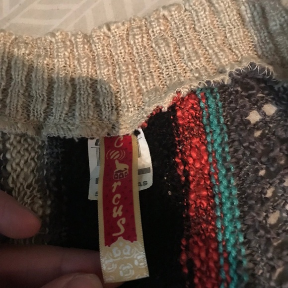 ❌SOLD❌ Striped Fringe Open Cardigan - Picture 6 of 6